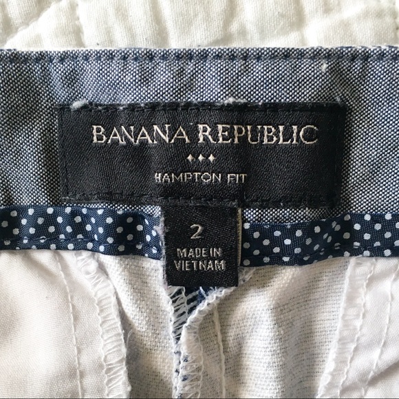 Banana Republic Palm Leaf Hampton Fit Shorts - Picture 5 of 6